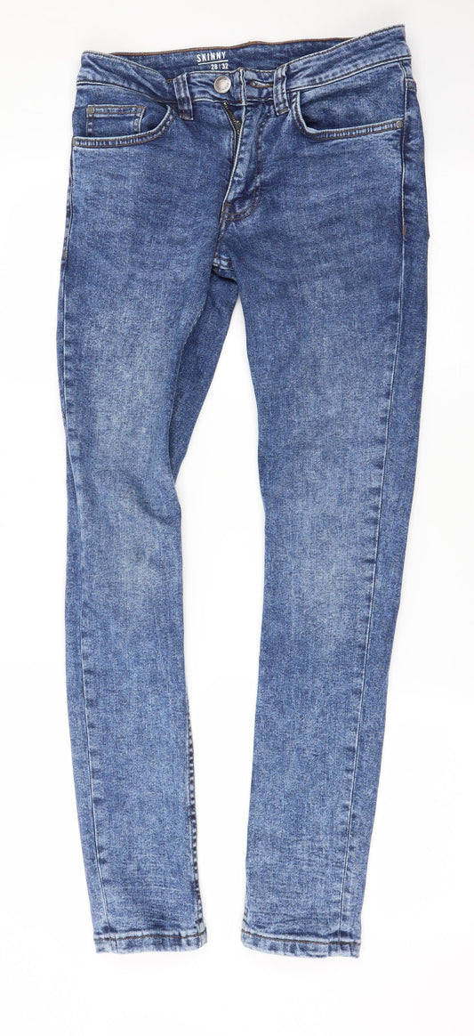 George Womens Blue   Skinny Jeans Size 28 L32 in