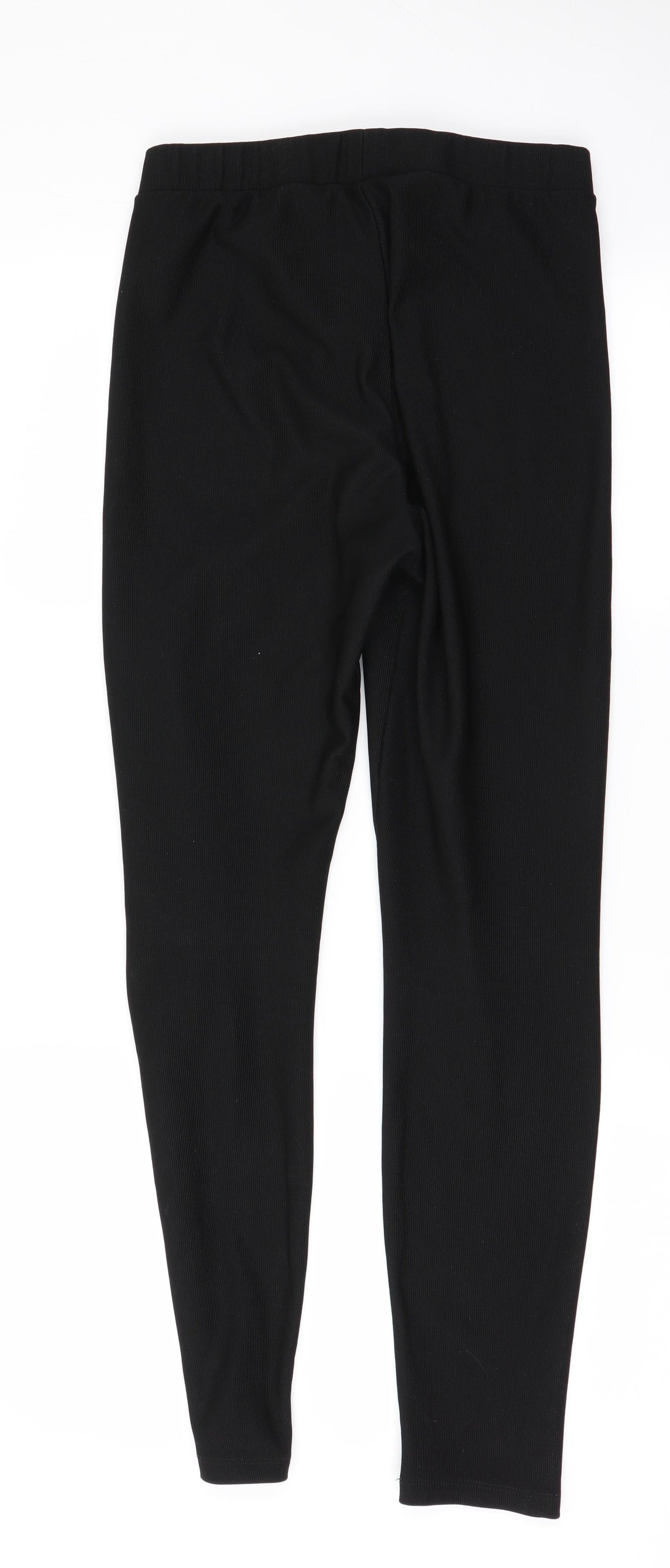 Womens UK Size S H&M Regular Fit  Black Trousers
