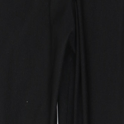 Womens UK Size S H&M Regular Fit  Black Trousers