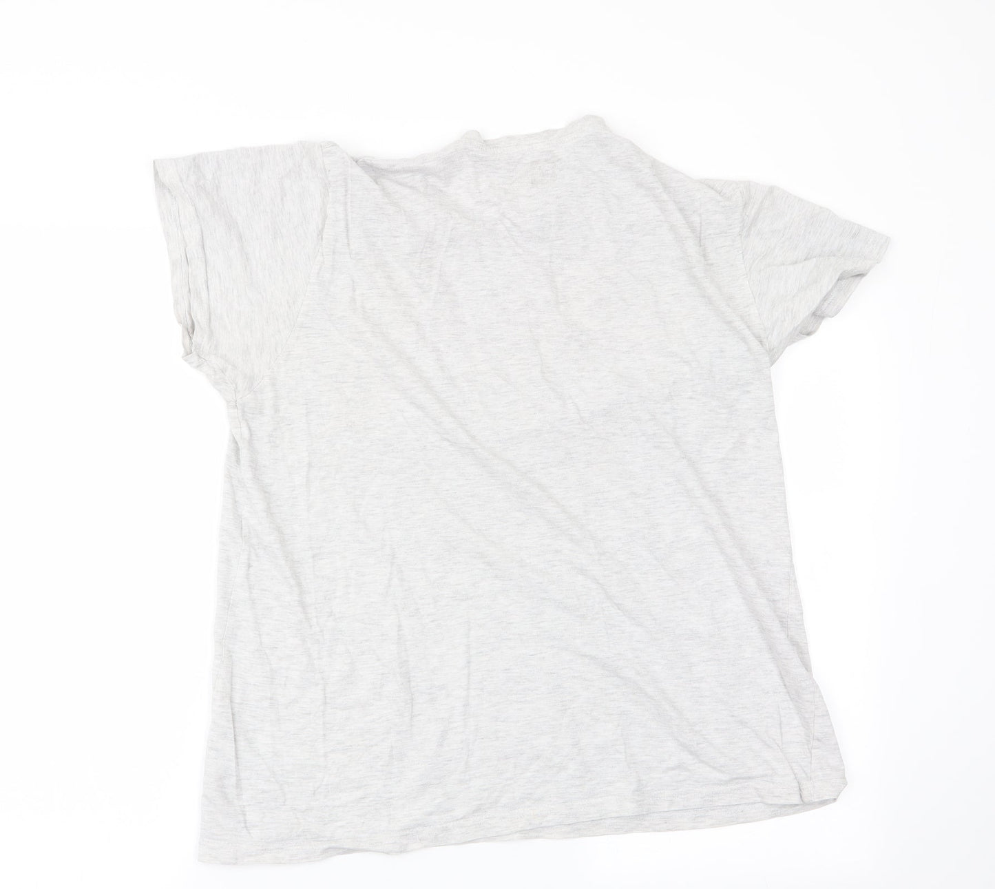 Mens UK Size M Cedar Wood State Grey  T-Shirt