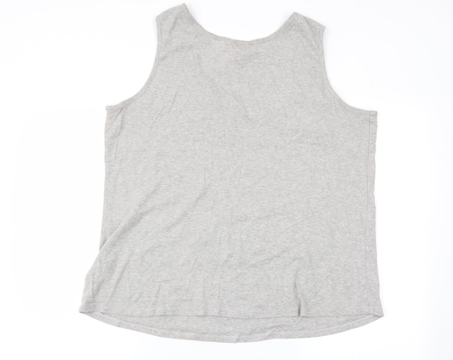 Capsule Womens Grey   Basic Tank Size 22