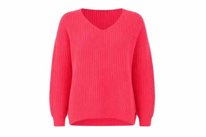 Womens UK Size S Primark Red Pullover Jumper