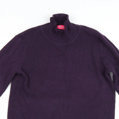 Womens UK Size 12 Together Purple Pullover Jumper