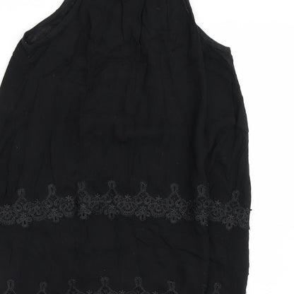 Miss Selfridge Womens Black   Basic Tank Size 8