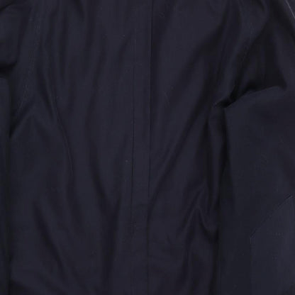 Preworn Womens Blue   Overcoat Coat