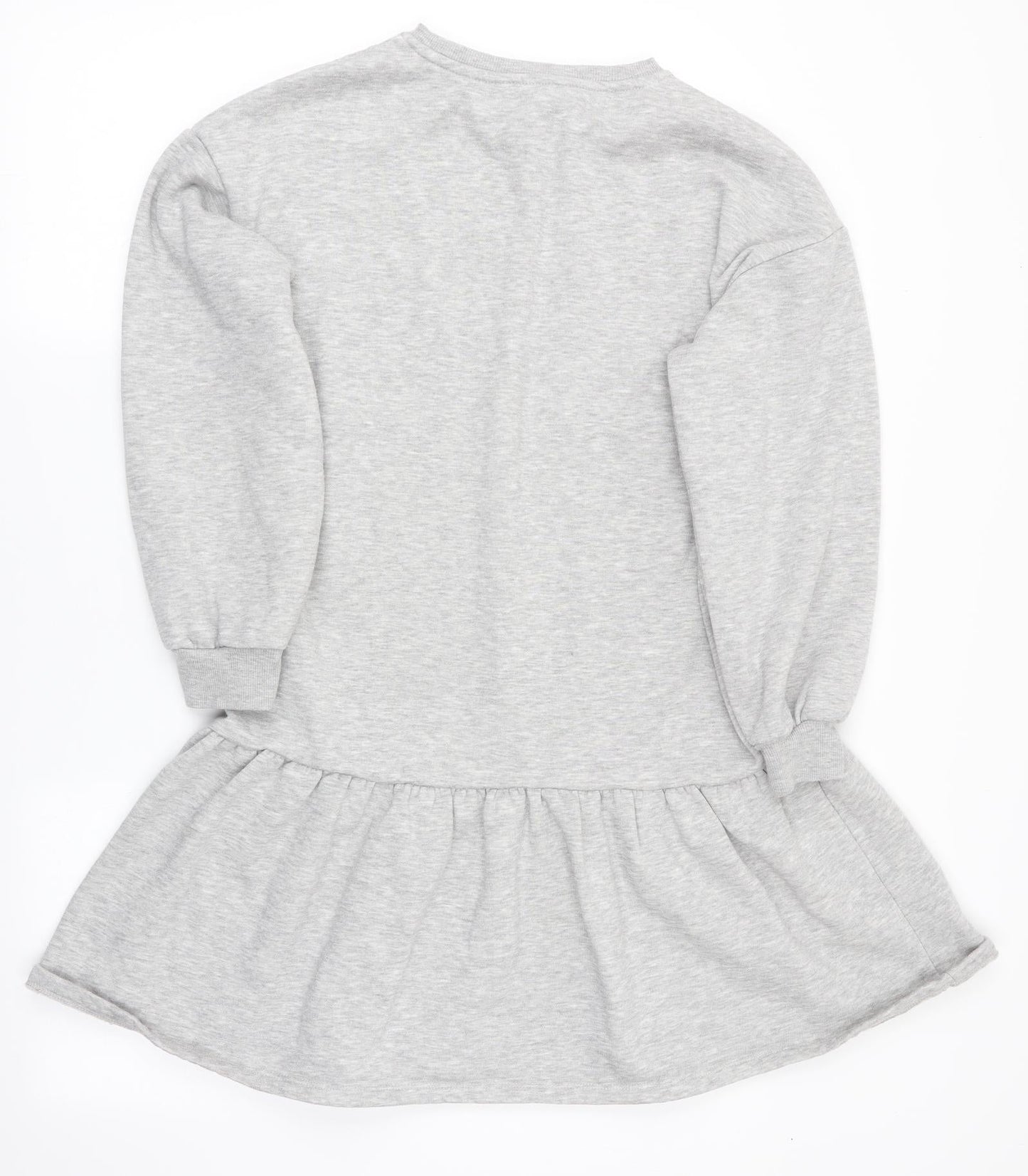 Florence and Fred Womens Grey   Fit & Flare  Size 8  - Sweatshirt Dress