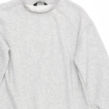 Florence and Fred Womens Grey   Fit & Flare  Size 8  - Sweatshirt Dress