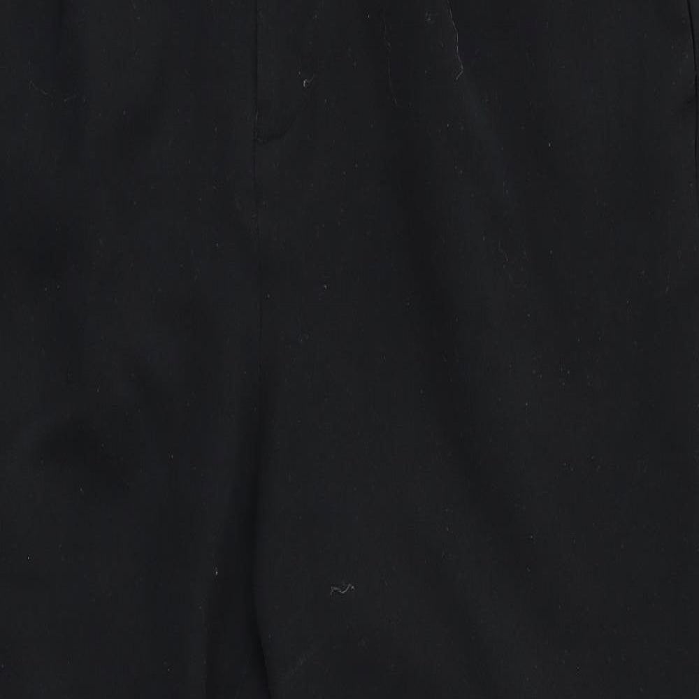 Asos Design Mens Black   Trousers  Size 32 in L25 in