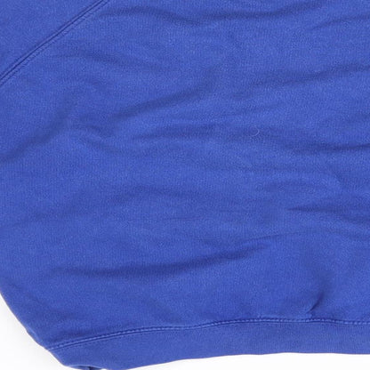 AWDis  Boys Blue   Pullover Sweatshirt Size 7-8 Years  - Lanchester E.P. School
