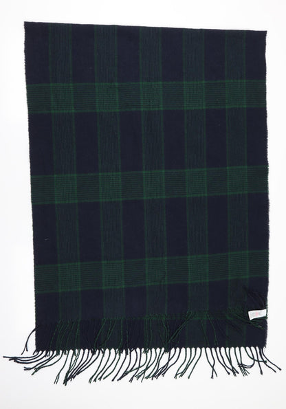 Additional front view of New Look Green Check Shawl/Wrap