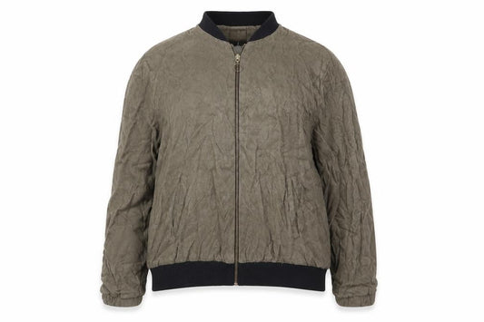Womens UK Size 18 Atmosphere Green Bomber Jacket