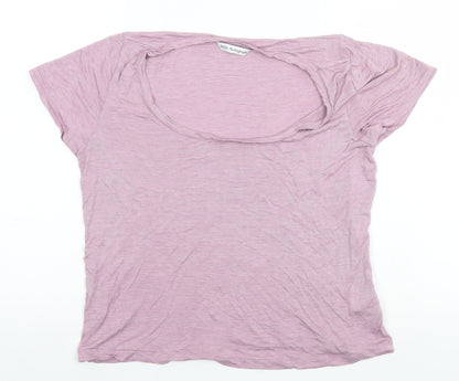 Marks and Spencer Womens Pink   Basic T-Shirt Size 14