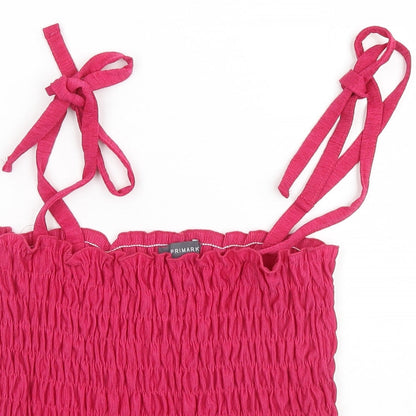 Primark Womens Pink   Basic Tank Size 10