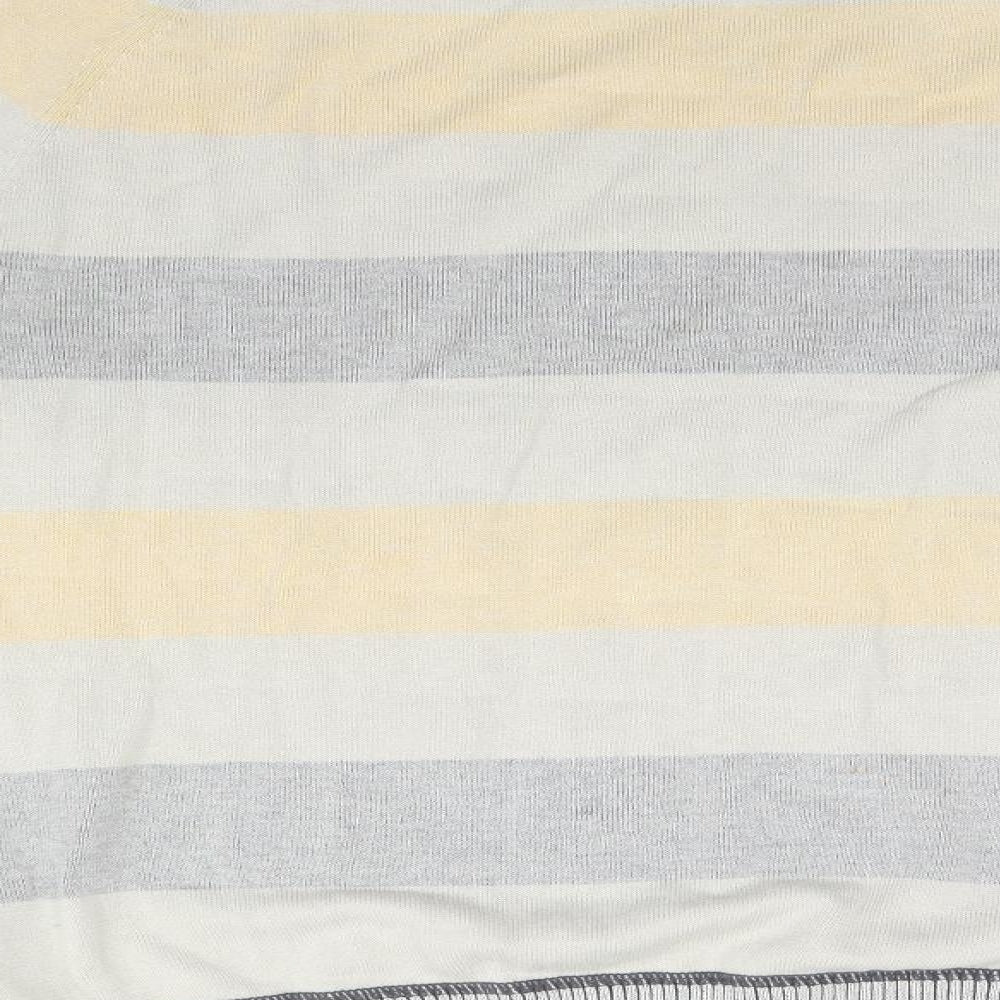 BHS Mens Multicoloured Striped  Pullover Jumper Size M
