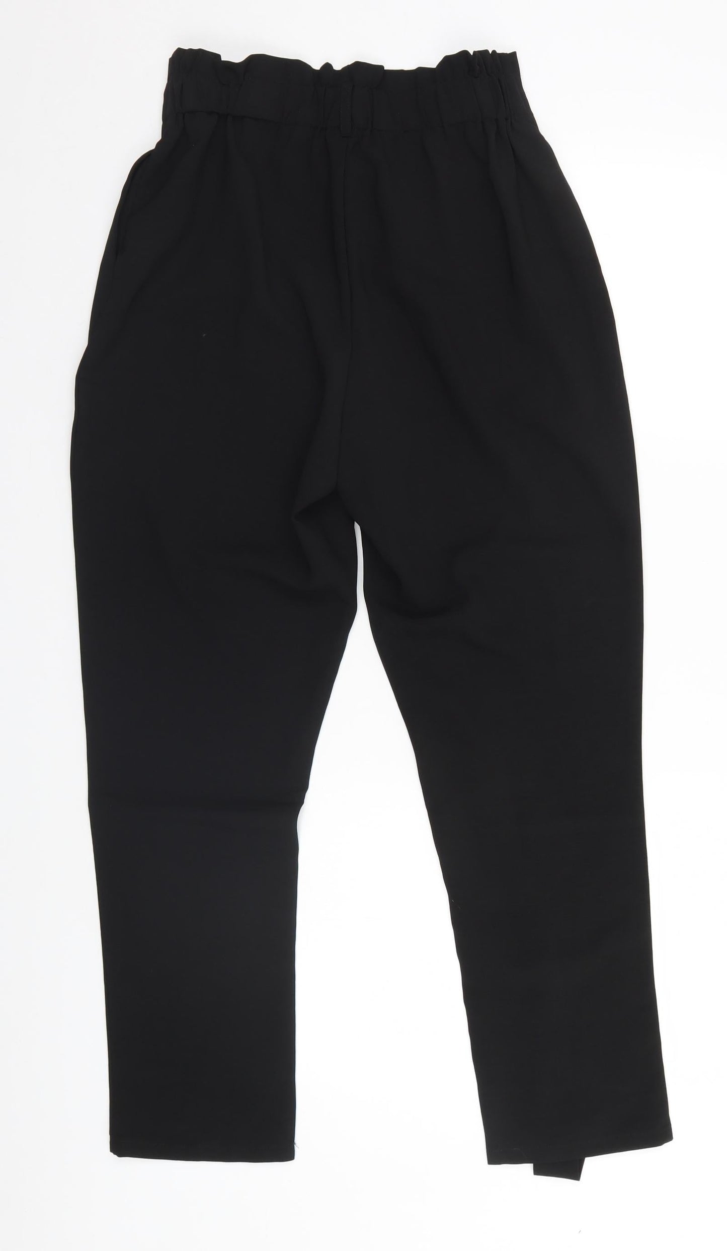 Cerise Blue Womens Black   Trousers  Size M L28 in