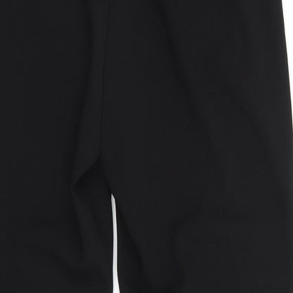 Cerise Blue Womens Black   Trousers  Size M L28 in