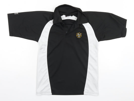AKOA Mens Black   Basic Polo