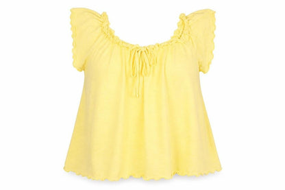 Womens UK Size 10 Primark Yellow  Polo