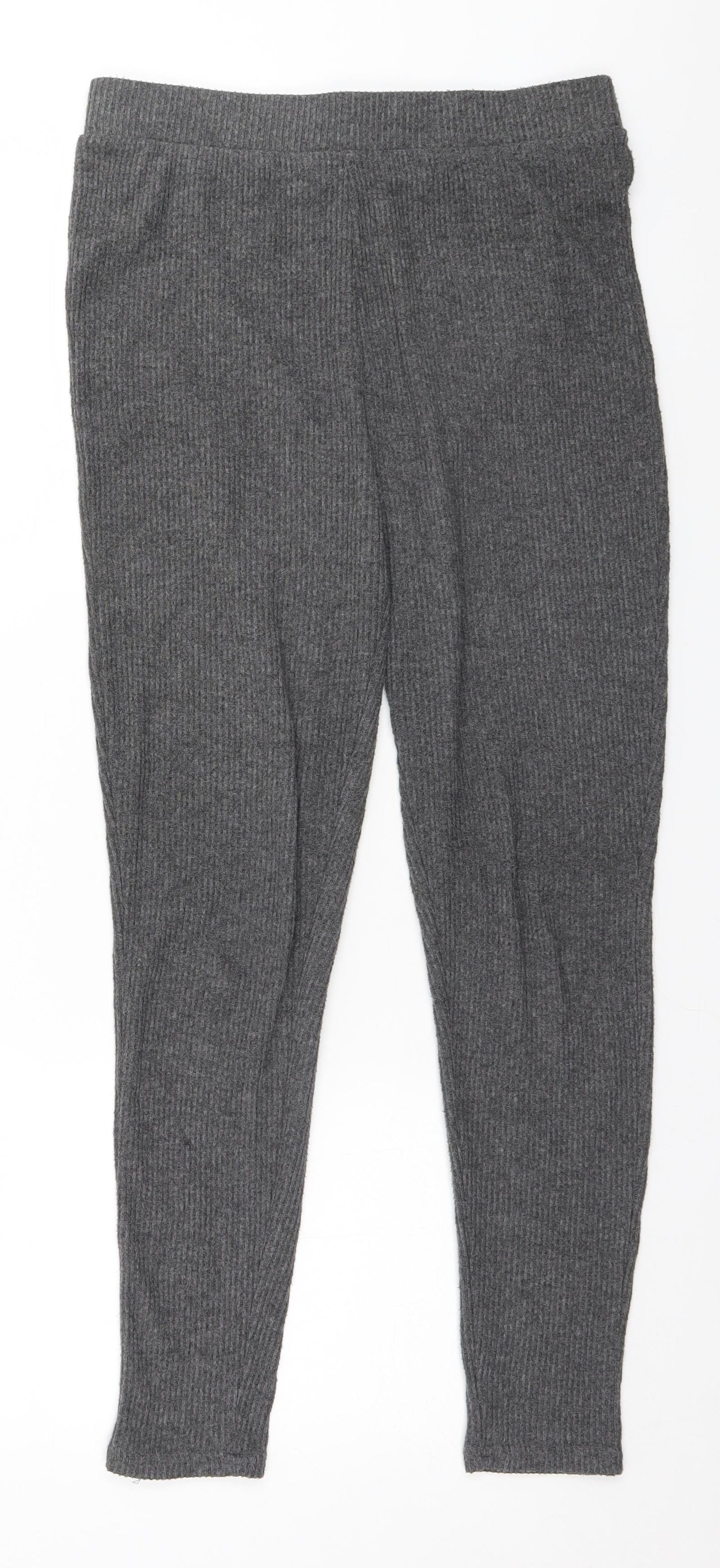 Primark Womens Grey   Sweatpants Trousers Size 10 L28 in