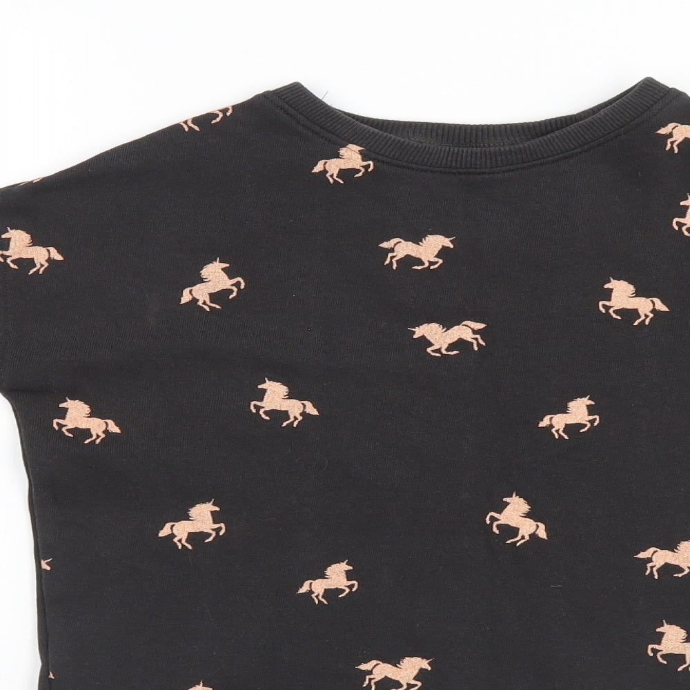 Womens UK Size 8 NEXT Brown Pullover Jumper