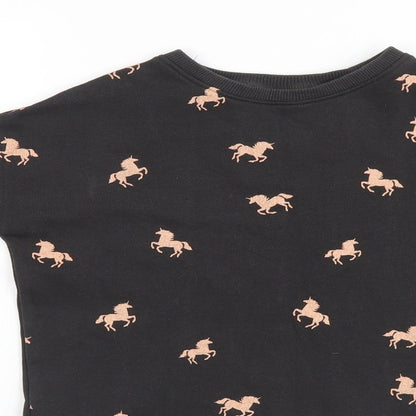 Womens UK Size 8 NEXT Brown Pullover Jumper