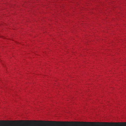 Womens UK Size M LC Waikiki Red Basic T-Shirt