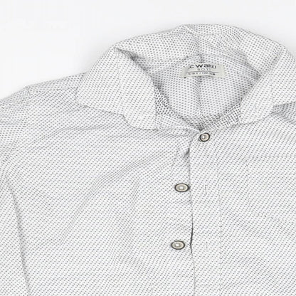 LC Waikiki Boys White Spotted  Basic Button-Up Size 5-6 Years