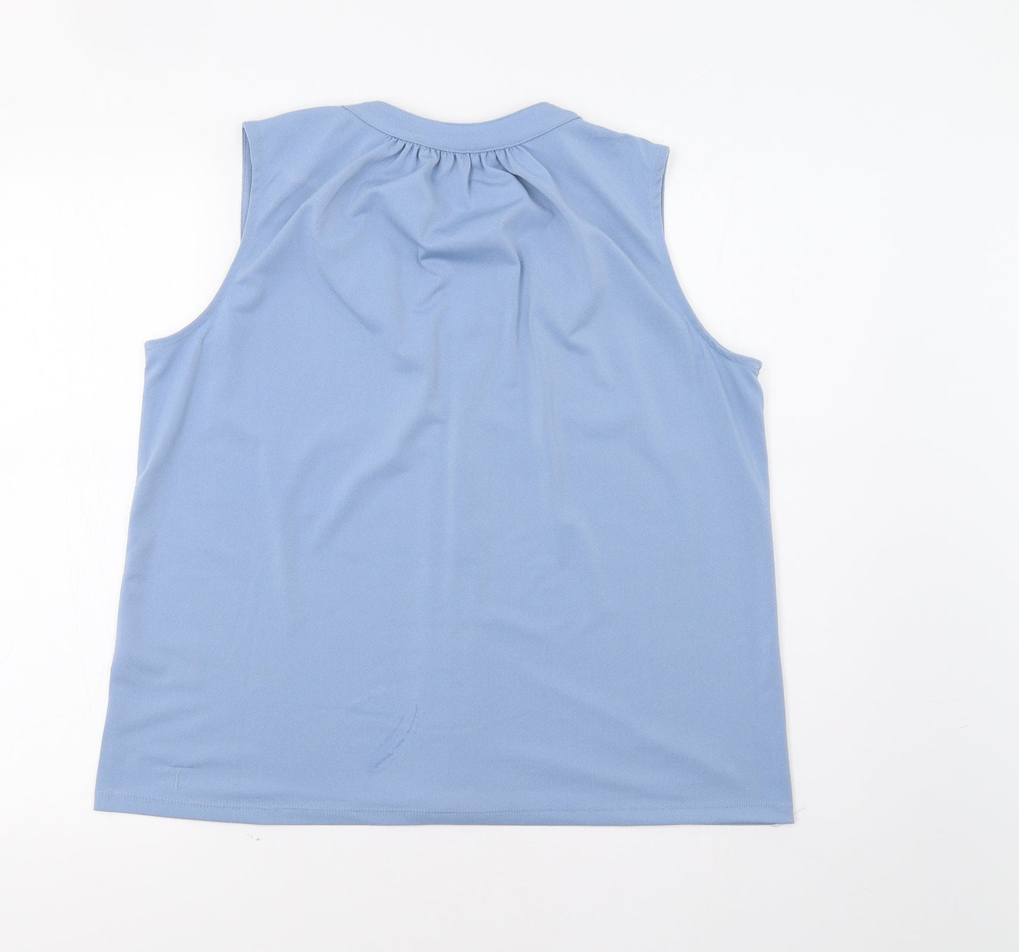 Womens UK Size M H&M Blue Basic Blouse