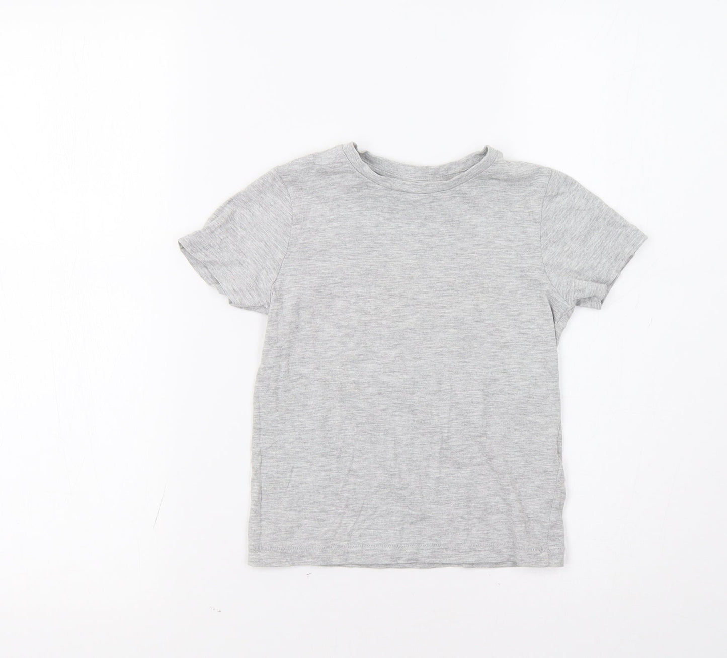 M&S Girls Grey   Basic Polo Size 3-4 Years