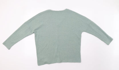 Nutmeg Womens Green   Pullover Jumper Size 12