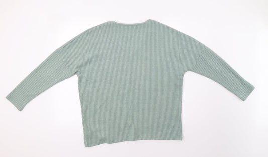 Nutmeg Womens Green   Pullover Jumper Size 12