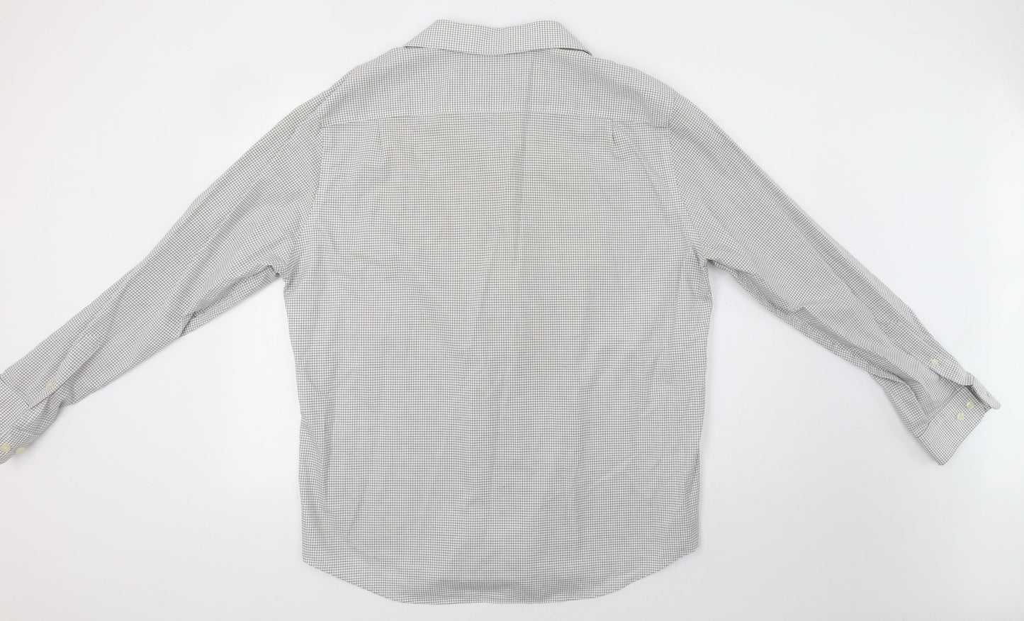 Mens UK Collar Size XL Goodiellow Smart Grey  Dress Shirt