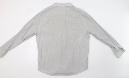 Mens UK Collar Size XL Goodiellow Smart Grey  Dress Shirt
