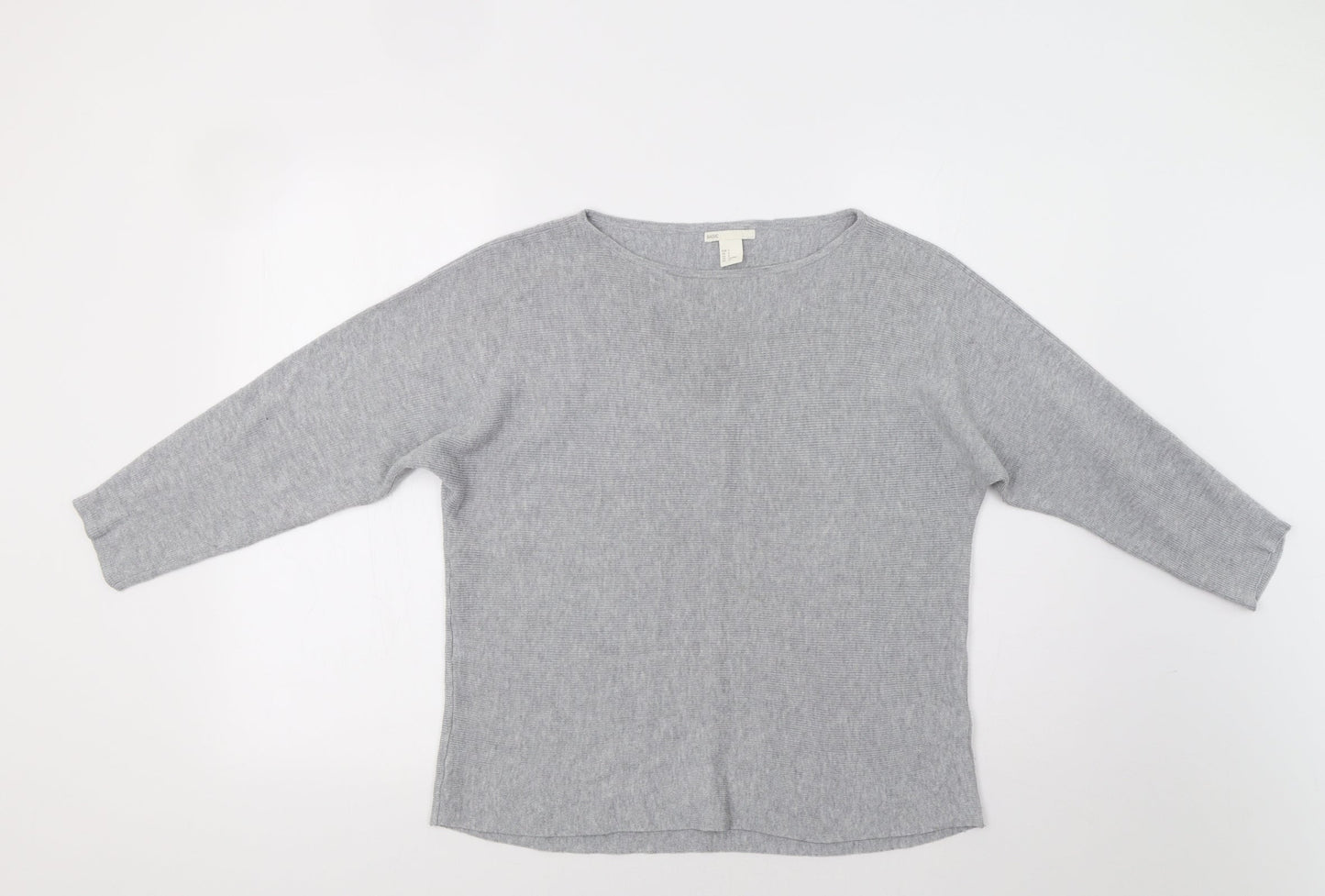 H&M Womens Grey   Pullover Jumper Size S