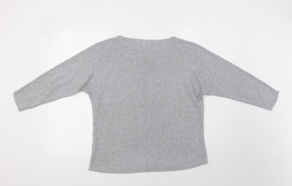 H&M Womens Grey   Pullover Jumper Size S