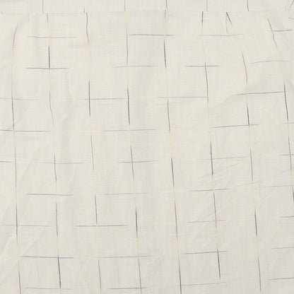 Mens UK Size L Jupiter Beige  Button-Up Short Sleeve Casual Shirt