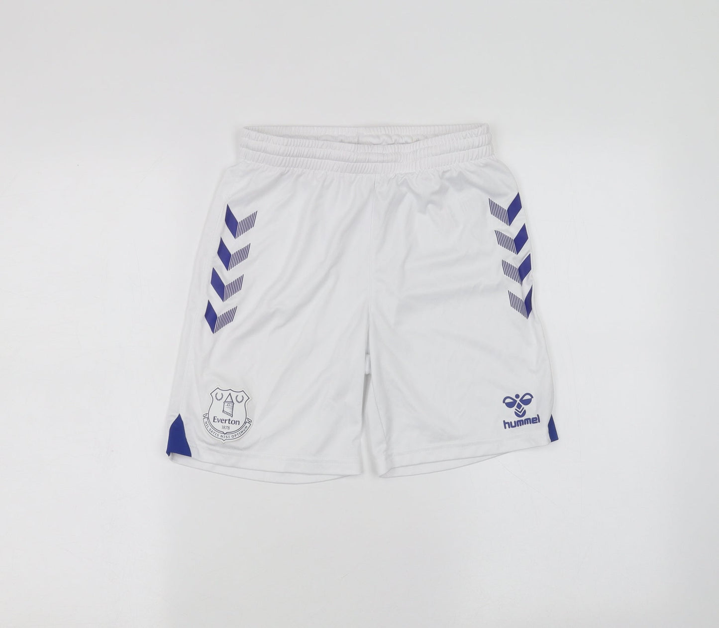 Everton Boys White   Sweat Shorts Size 12 Years - EVERTON FC
