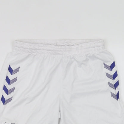 Everton Boys White   Sweat Shorts Size 12 Years - EVERTON FC