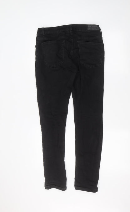 Denim & Co. Womens Black   Skinny Jeans Size 30 in L32 in