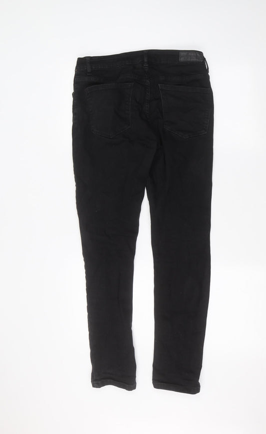 Denim & Co. Womens Black   Skinny Jeans Size 30 in L32 in