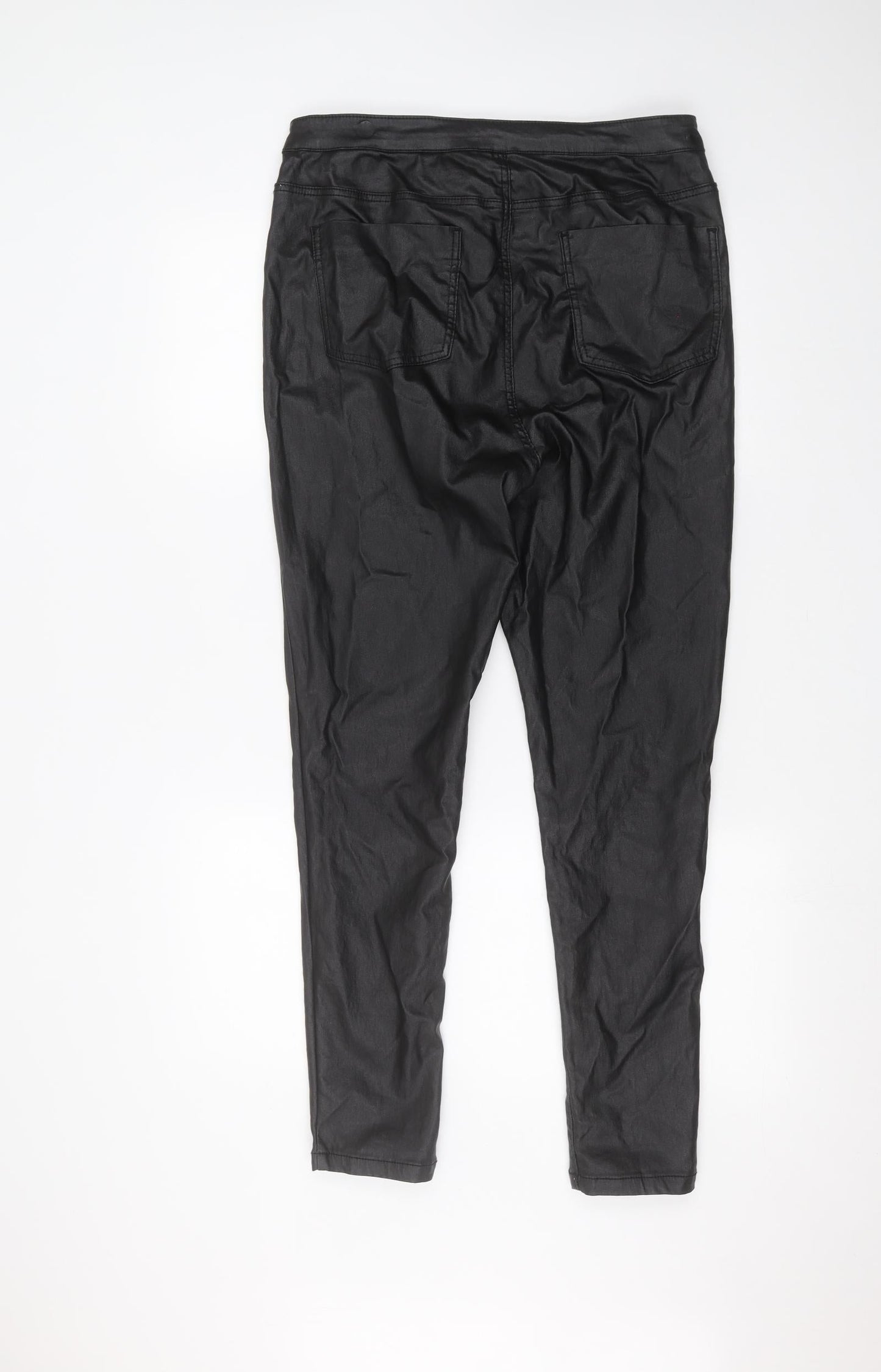 Womens UK Size 18 Very Regular Fit  Black Trousers