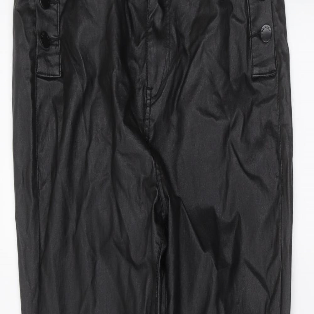 Womens UK Size 18 Very Regular Fit  Black Trousers