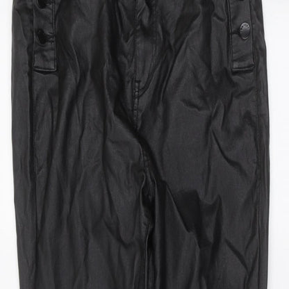 Womens UK Size 18 Very Regular Fit  Black Trousers