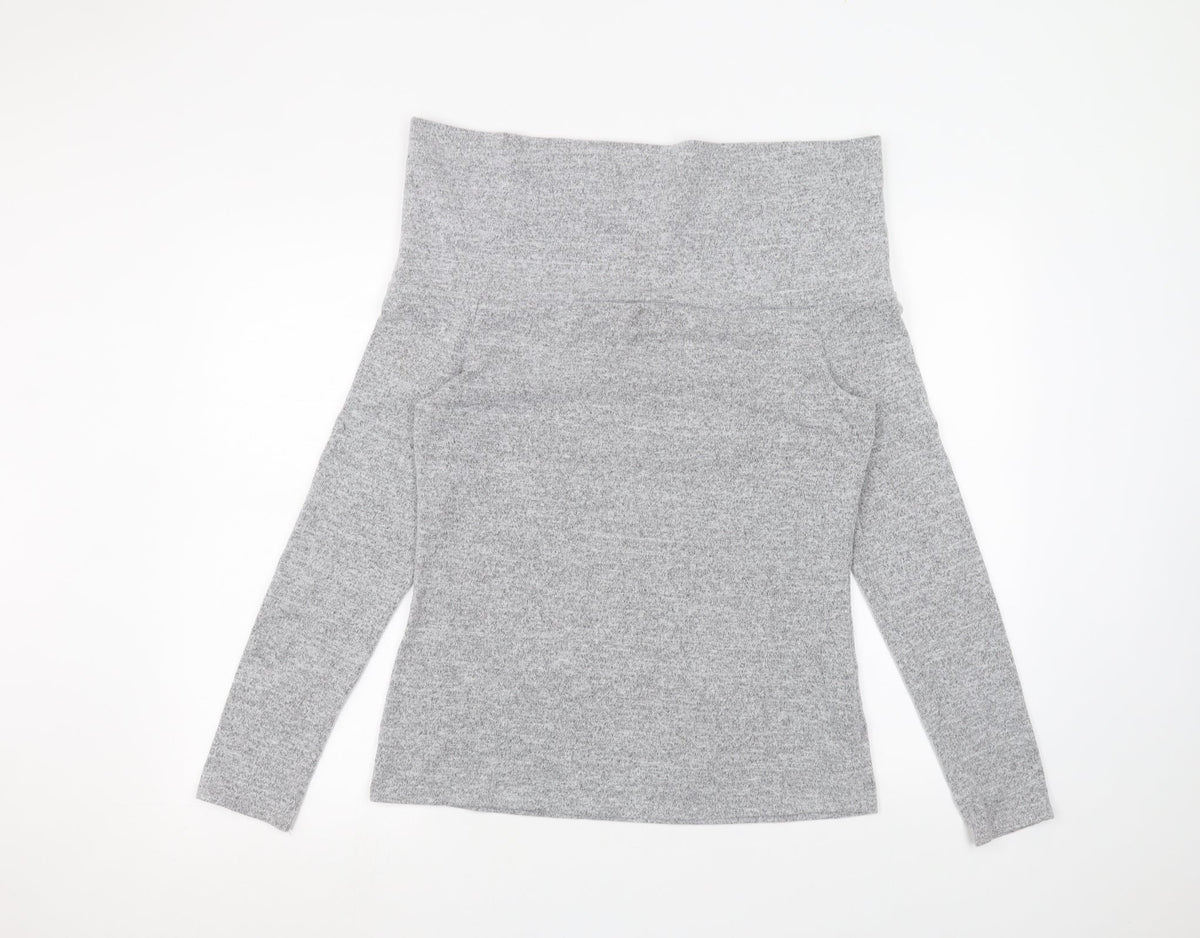 Womens UK Size 14 Dorothy Perkins Grey Pullover Jumper