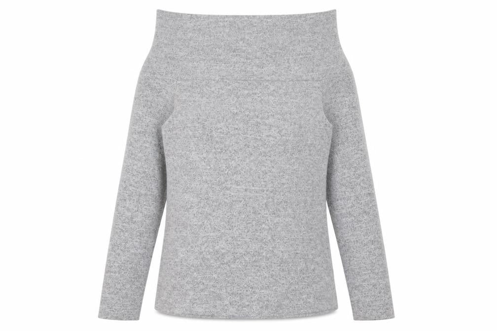 Womens UK Size 14 Dorothy Perkins Grey Pullover Jumper