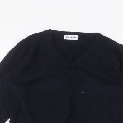 Womens UK Size M Alexandra Blue Pullover Jumper