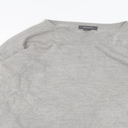 Primark Womens Grey   Pullover Jumper Size S