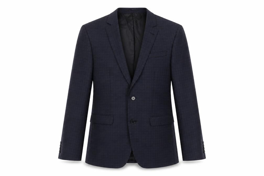 Mens UK Size 38 ASOS Regular Blue Suit Jacket