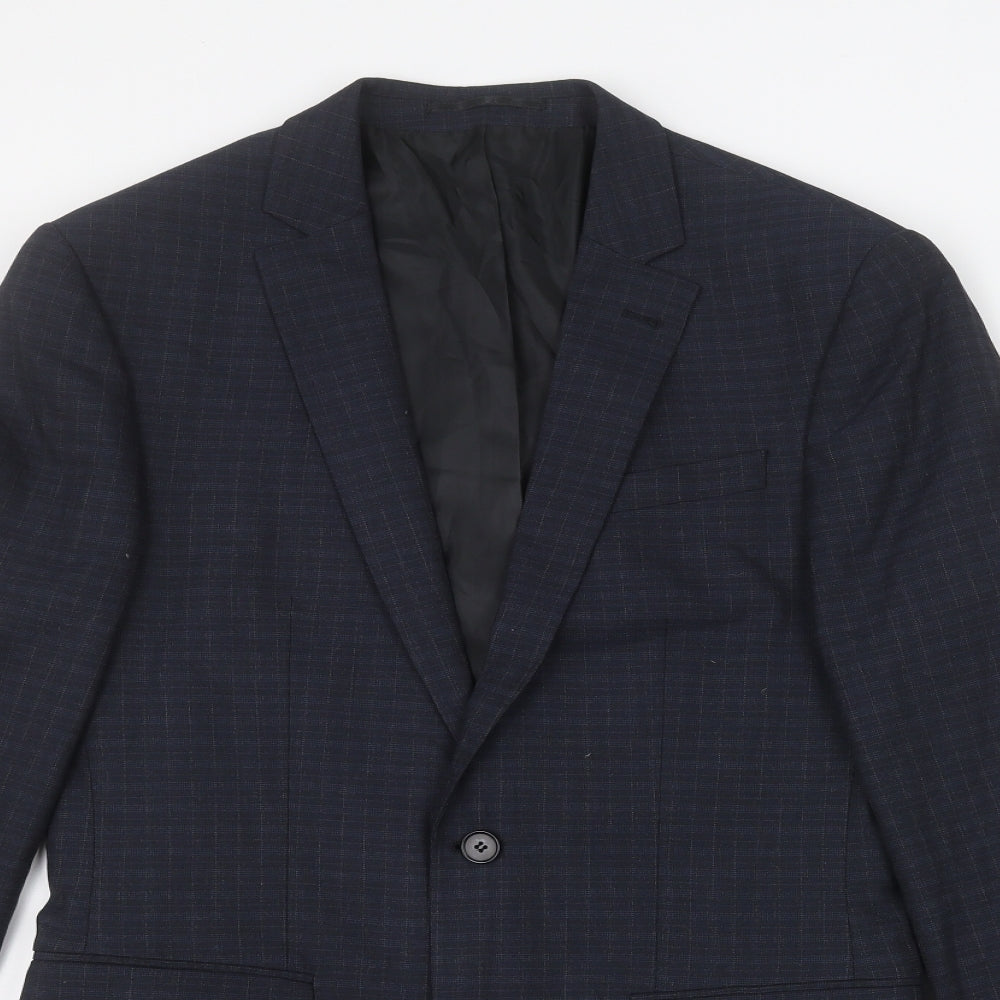 ASOS Mens Blue   Jacket Suit Jacket Size 38