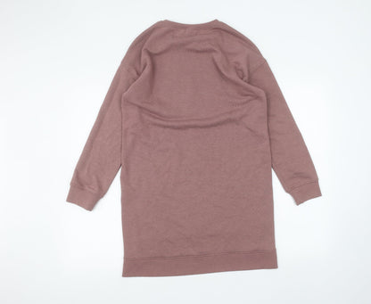 Womens UK Size 12 NEXT Pink Pullover Jumper